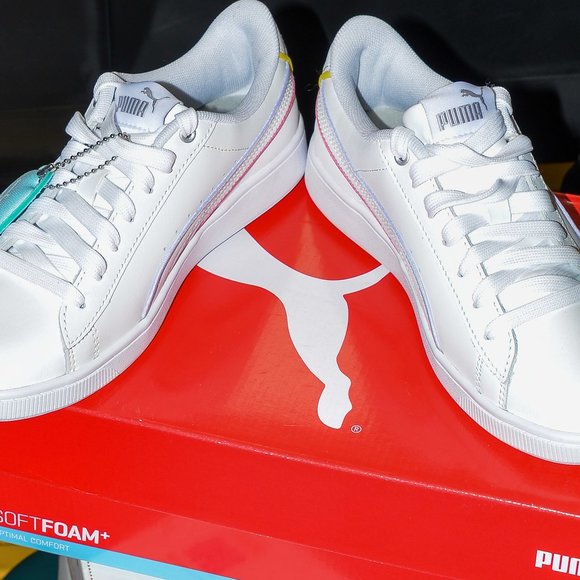 size‎ 6 white Puma ladies  sneaker - Picture 2 of 7